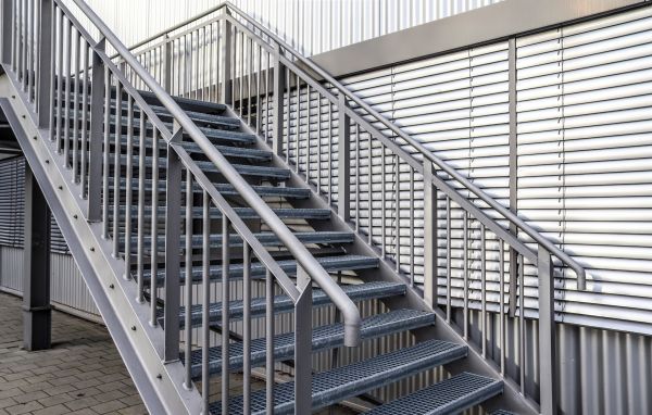 Metal Stairway Repair